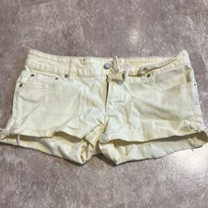 AE yellow shorts